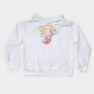 Romance Mermaid Kids Hoodie